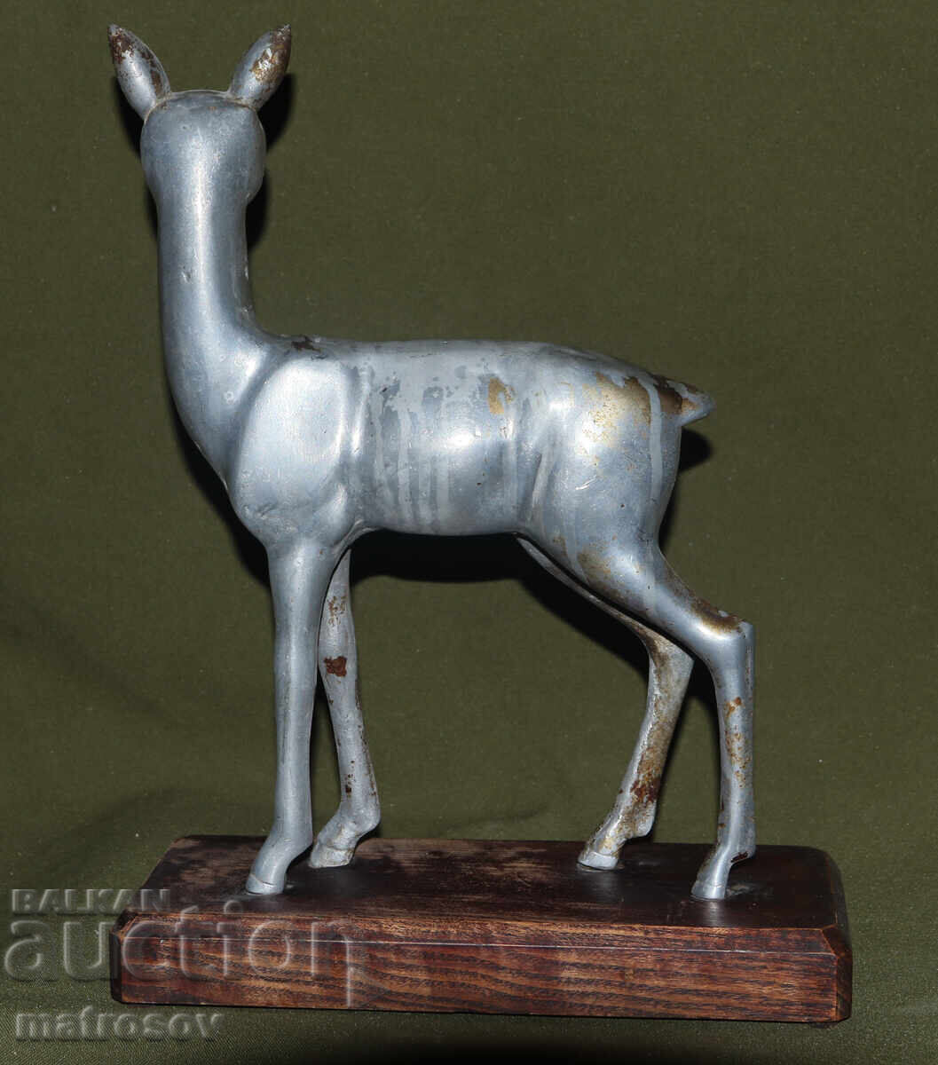 Metal decorative statue sculpture doe - 6