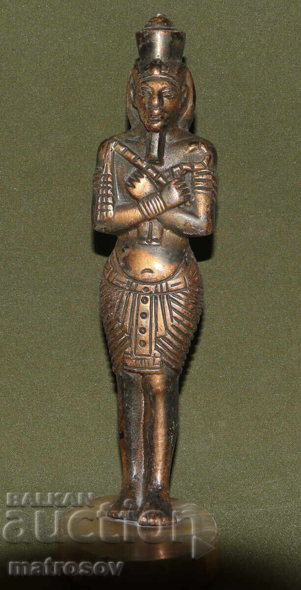 Metal decorative figure Egyptian statue with price 140.00 BGN | € 71.58