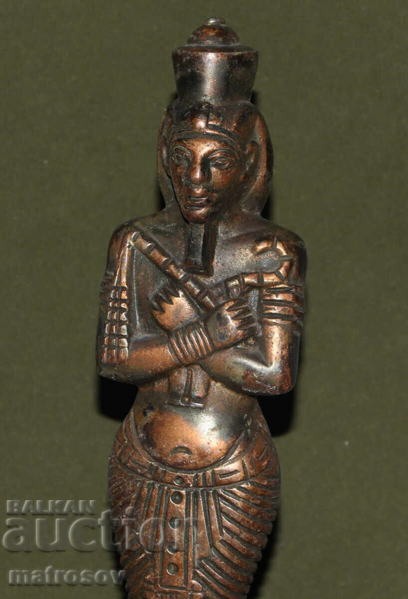 Delivery of Metal decorative figure Egyptian statue