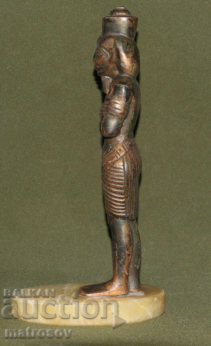 Metal decorative figure Egyptian statue - 5