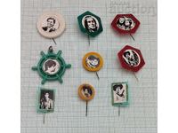 ΚΙΝΟ ΕΣΤΡΑΝΤΑ ΣΗΜΑΤΑ ΛΟΤ 9 ΤΕΜΑΧΙΑ