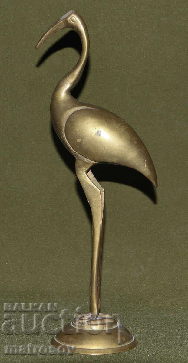Месингова декоративна статуя скулптура ибис с цена 140.00 лв. | € 71.58