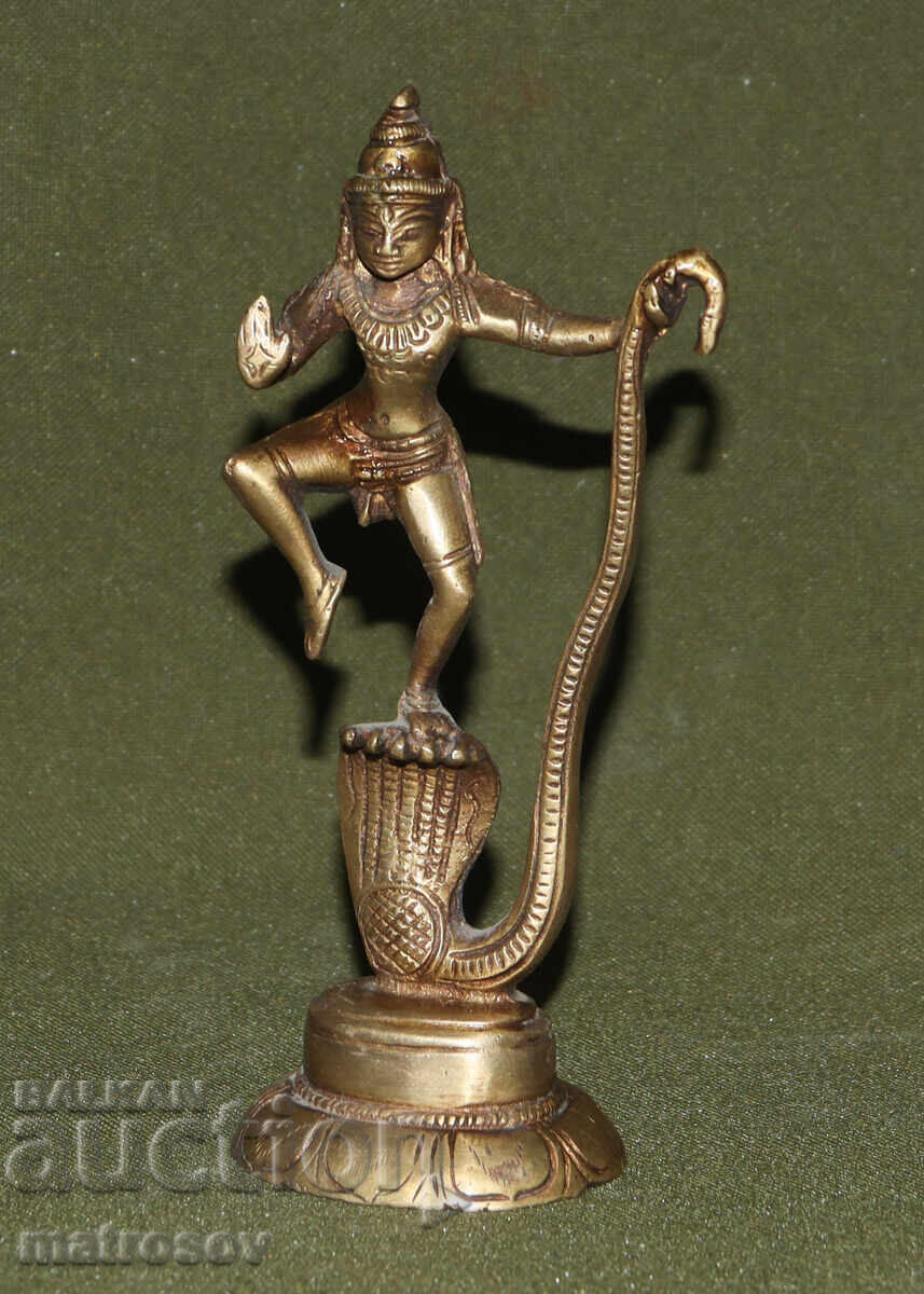 Δημοπρασία Μικρό μπρούτζινο διακοσμητικό άγαλμα γλυπτό Κρίσνα Δημοπρασία Μικρό μπρούτζινο διακοσμητικό άγαλμα γλυπτό Κρίσνα