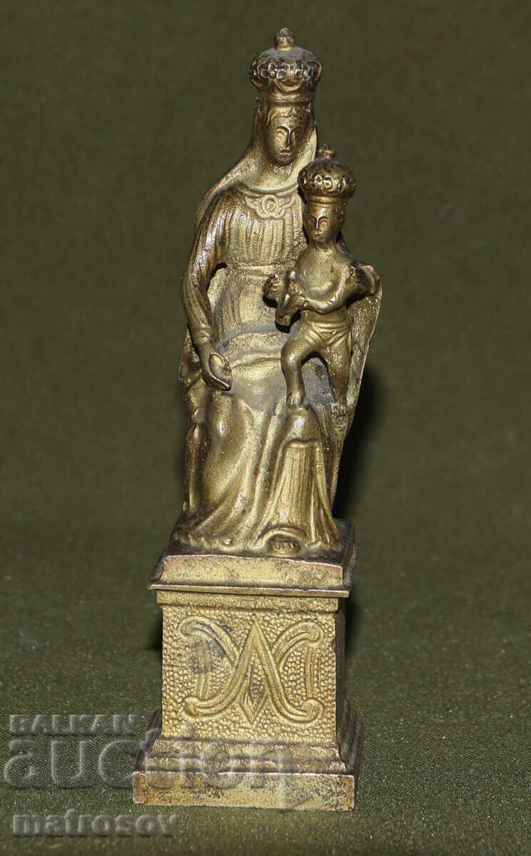 Μεταλλική διακοσμητική φιγούρα Παναγία με το Θείο Βρέφος με τιμή 120.00 BGN | € 61.36