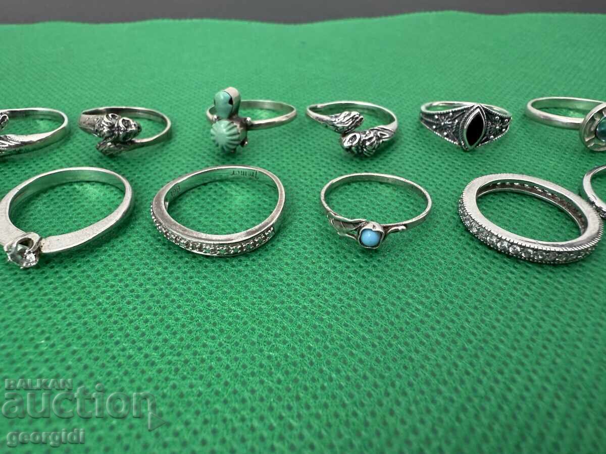 Licitație Inele de argint de la 20 la 25lv