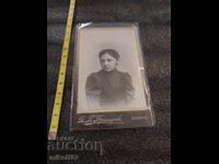 Снимка картон фотография Бръснарев Видин