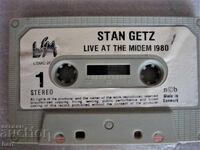 Αυτοκόλλητη κασέτα Stan Getz "Live at the midem" 1980