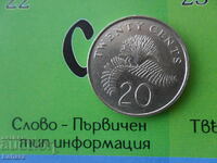 20 λεπτά 1986 Σιγκαπούρ