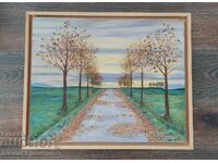 Πίνακας καμβάς ξύλινο πλαίσιο 54εκ 44εκ