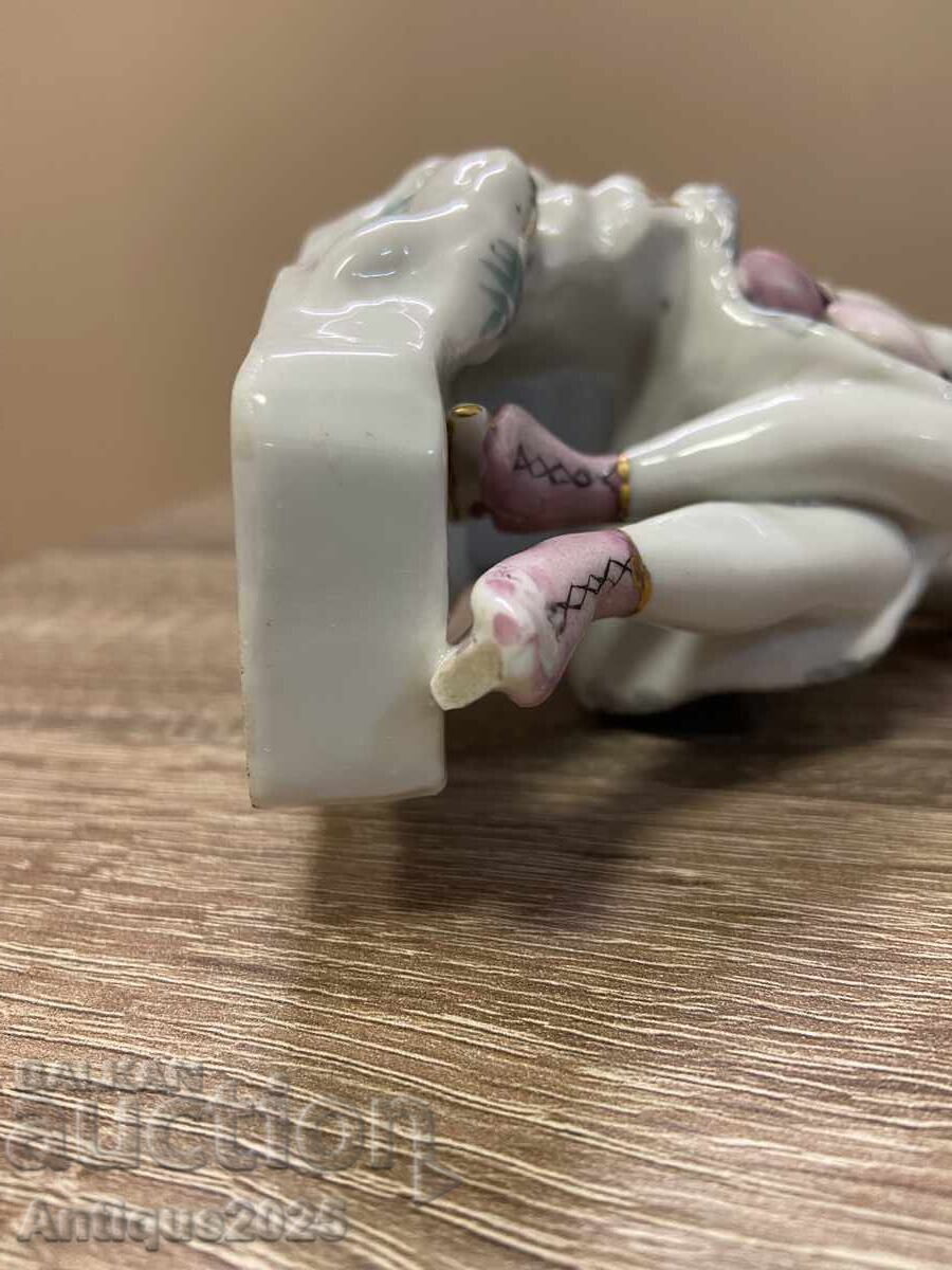 Фарфорова фигурка “Фигуристка” (Полонно ЗХК, СССР) - 6