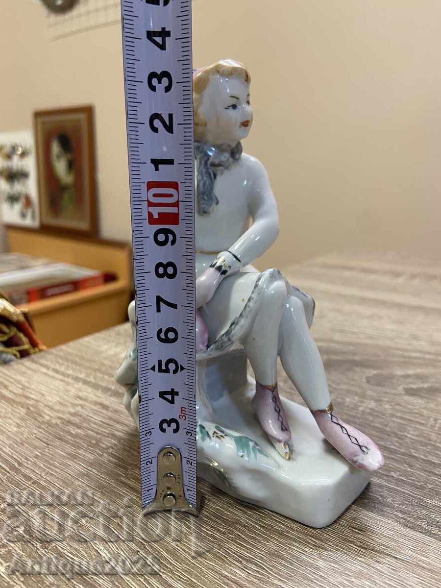 Figurină de porțelan „Patinatoare” (Polonnoe ZHK, URSS) - 7 Figurină de porțelan „Patinatoare” (Polonnoe ZHK, URSS) - 7