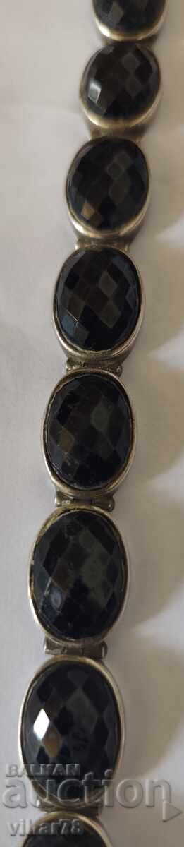 Ασημένιο βραχιόλι με όνυχα - 6 Ασημένιο βραχιόλι με όνυχα - 6