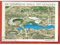 GERMANIA RFG JOCURILE OLIMPICE MÜNCHEN 1972 MNH 723 726 Bloc 7