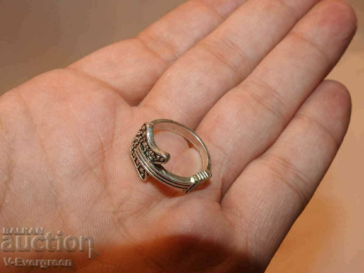 A spectacular rocker ring with price 2.00 BGN | € 1.02