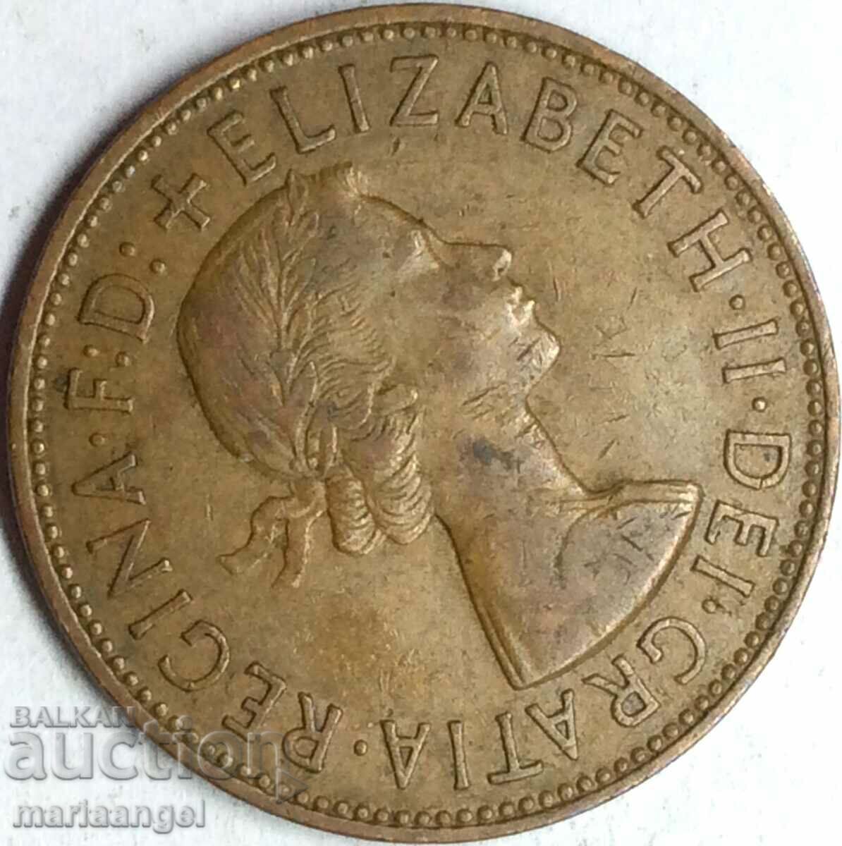 Παράδοση Ηνωμένο Βασίλειο 1 πέννι 1964 30 χιλ. Νέα Ελισάβετ χαλκός