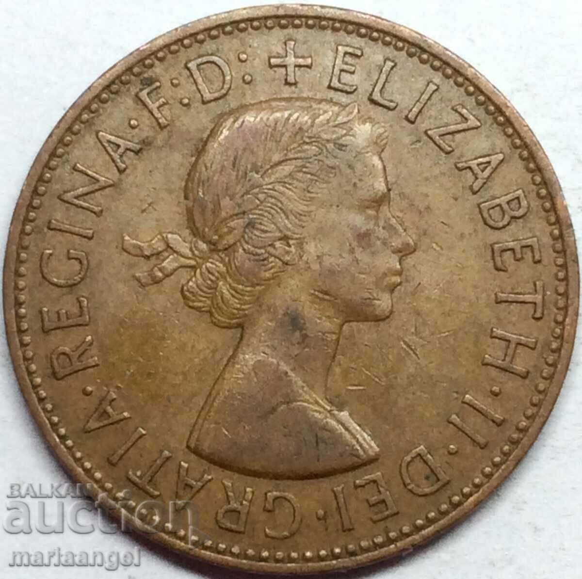 Ηνωμένο Βασίλειο 1 πέννι 1964 30 χιλ. Νέα Ελισάβετ χαλκός