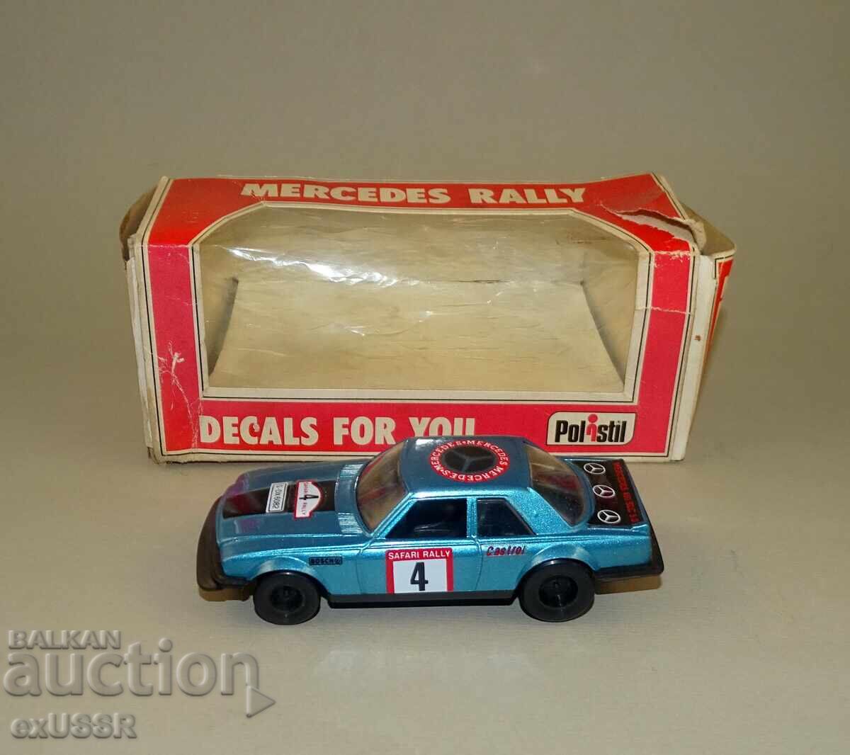 Polistil Mercedes Rally Car 1:40