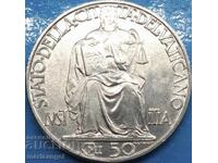 50 centesimi 1942 Vatican Pius XII - quite rare