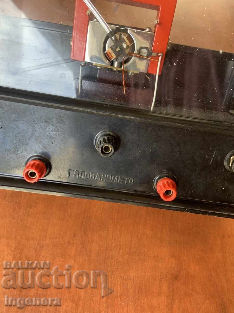 Delivery of MEASURING INSTRUMENT EDUCATIONAL GALVANOMETER AMMETER BAKELITE-USSR