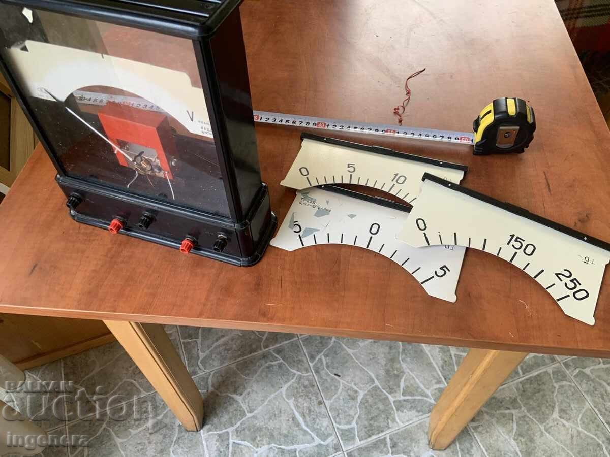 MEASURING INSTRUMENT EDUCATIONAL GALVANOMETER AMMETER BAKELITE-USSR - 5