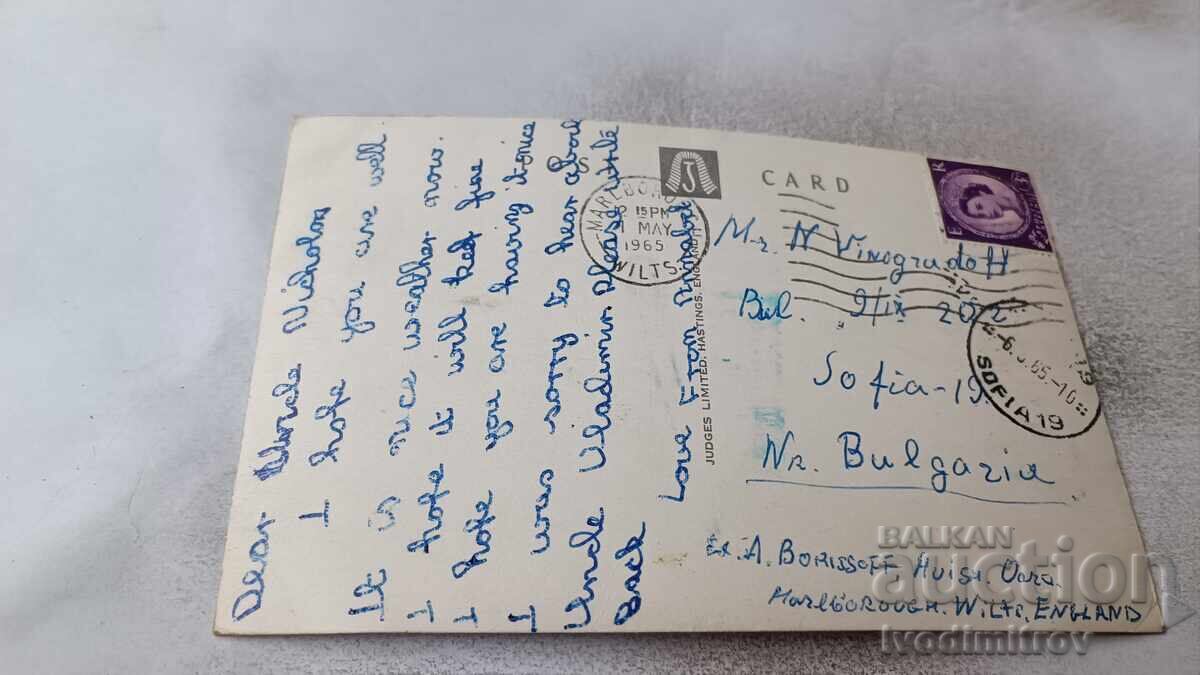 Postcard Marlborouch High Street 1965 with price 0.95 BGN | € 0.49 Postcard Marlborouch High Street 1965 with price 0.95 BGN | € 0.49