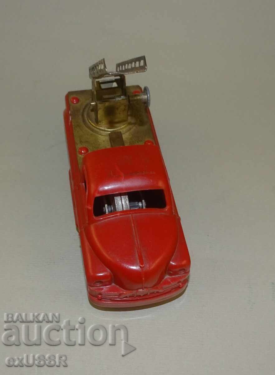 Παλιό Παιδικό Φορτηγό Πυροσβεστικό Όχημα Ουγγαρία 70s - 6