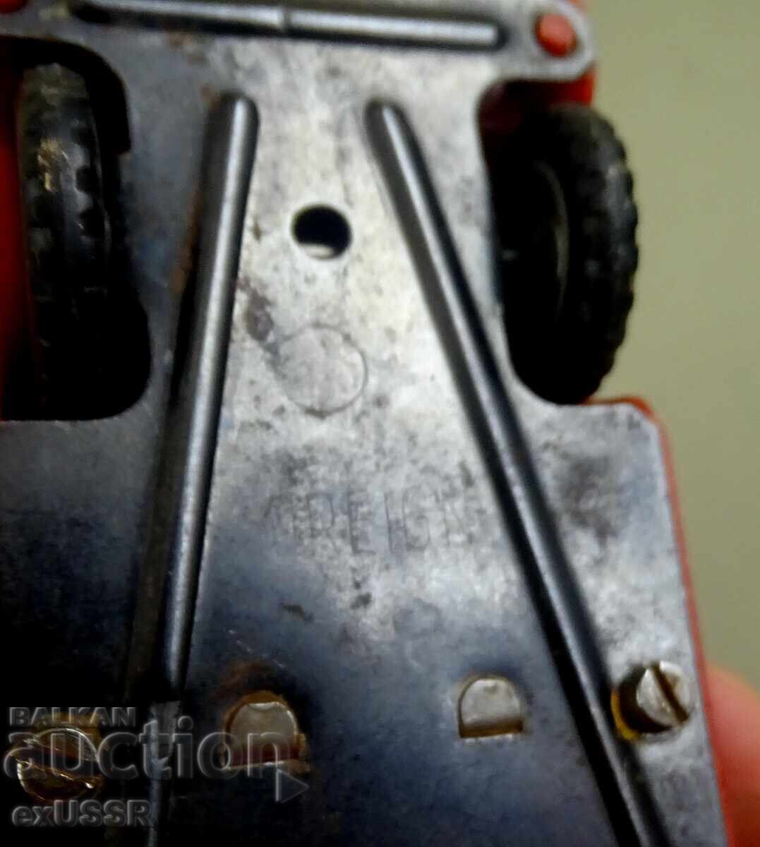 Παλιό Παιδικό Φορτηγό Πυροσβεστικό Όχημα Ουγγαρία 70s - 7