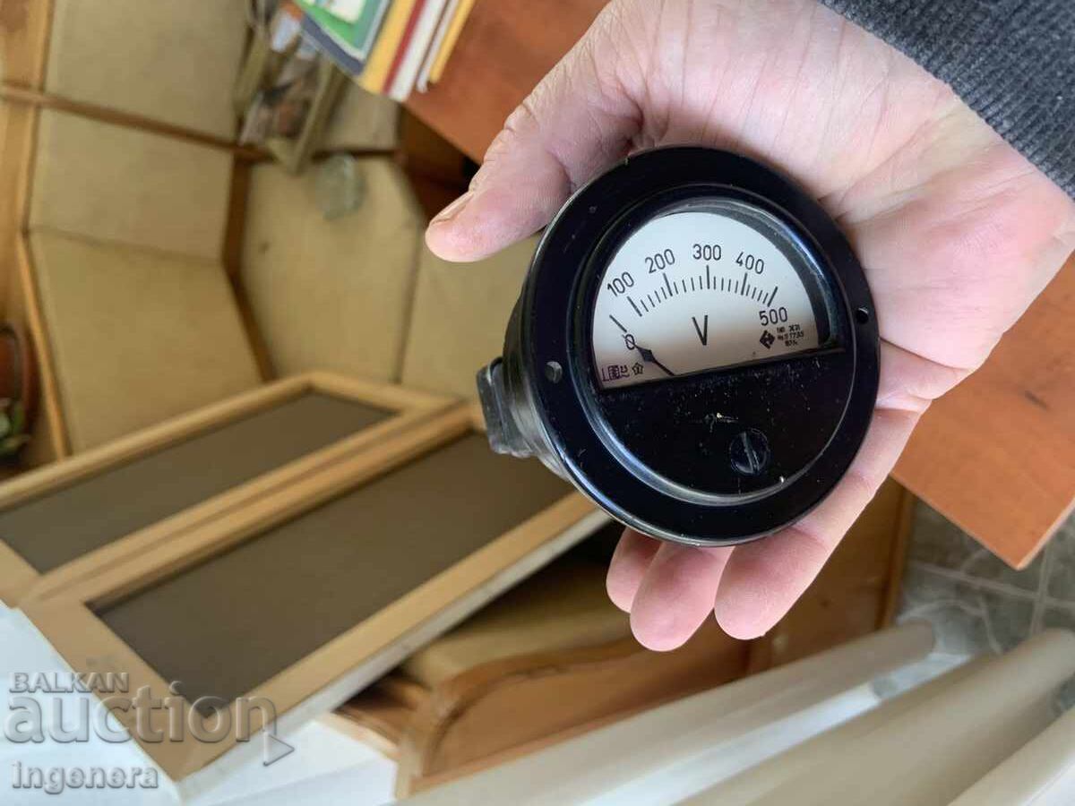 MODUL VOLTMETRU CU INDICAȚIE, BACELIT - 6