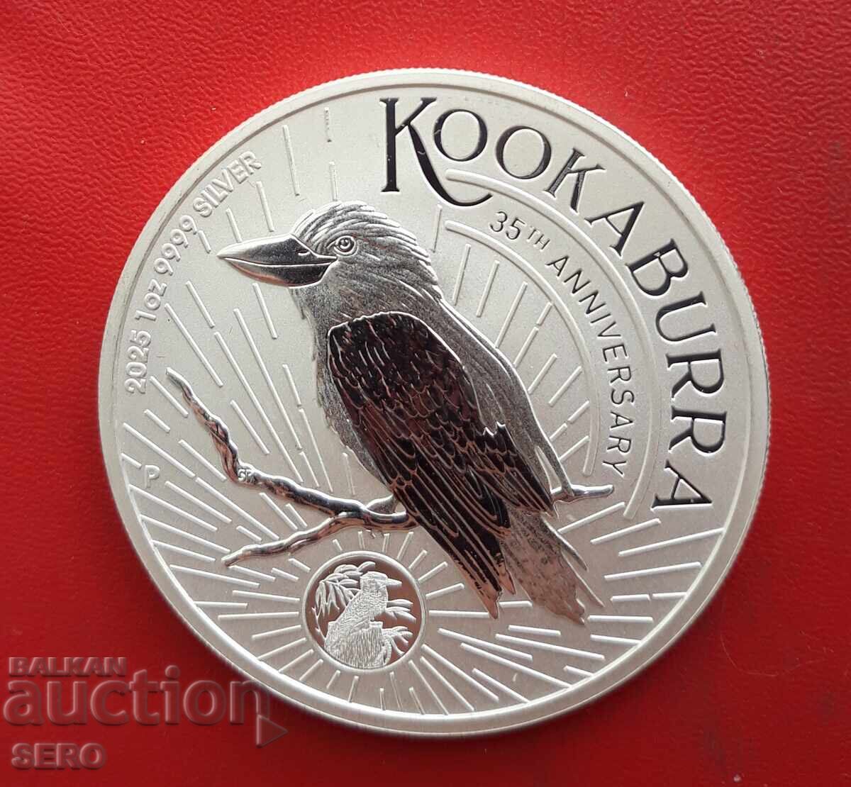 Australia - 1 dolar 2025 - uncie de argint - proba 9999