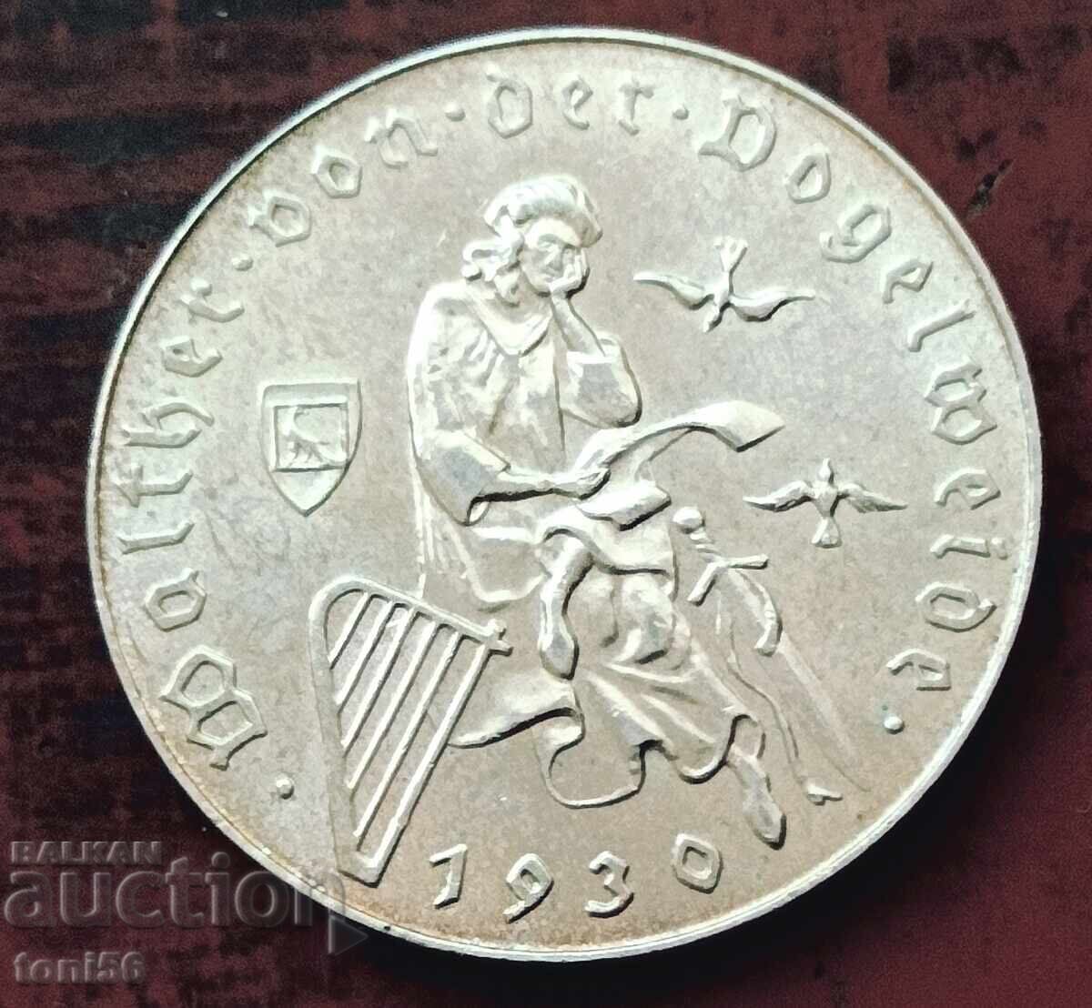 Austria 2 șilingi 1930 - argint UNC Austria 2 șilingi 1930 - argint UNC
