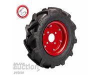 Cauciuc cu jantă 4 x 12 pentru remorcă
