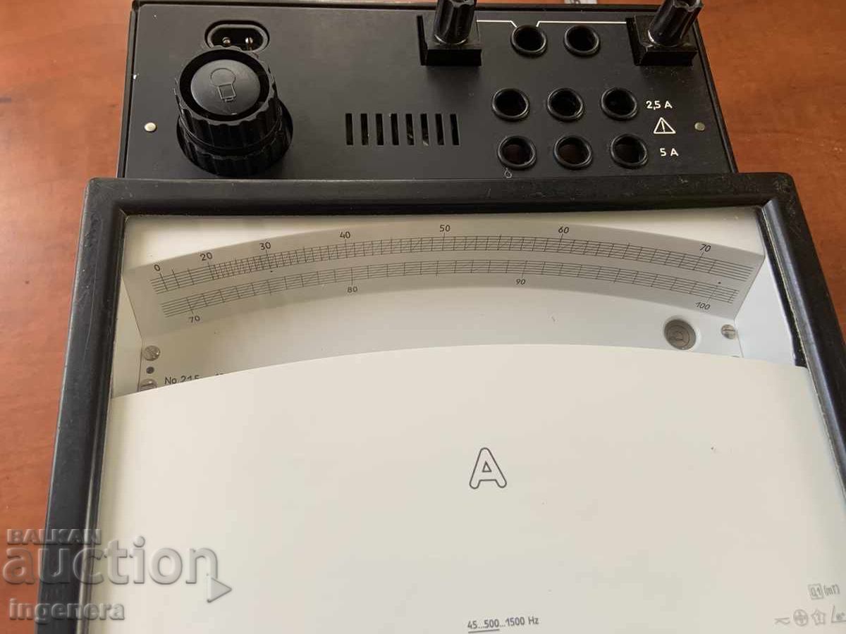 Auction  AMPEREMETER MEASURING INSTRUMENT D5100 BAKELITE USSR