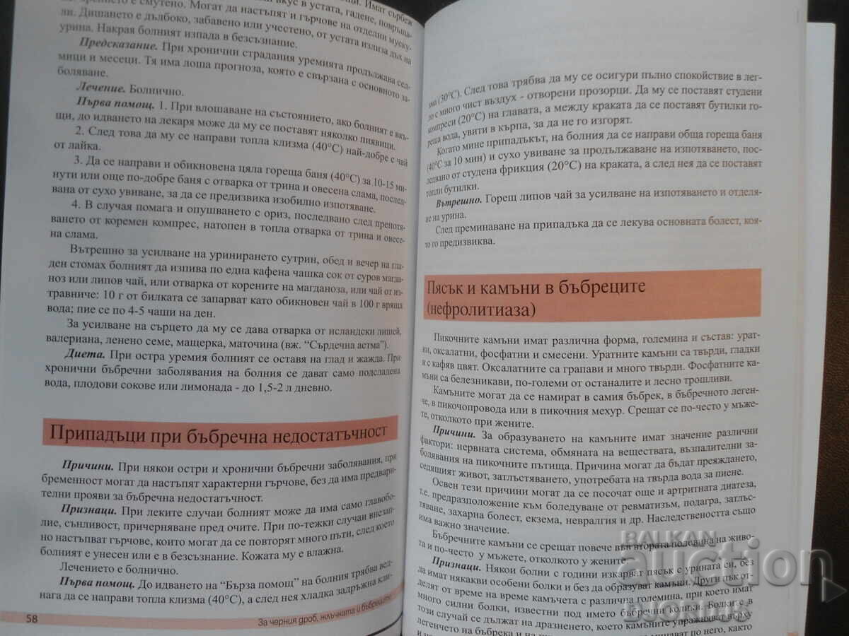 Delivery of Petar Dimkov's recipes for the liver, gall bladder and kidneys