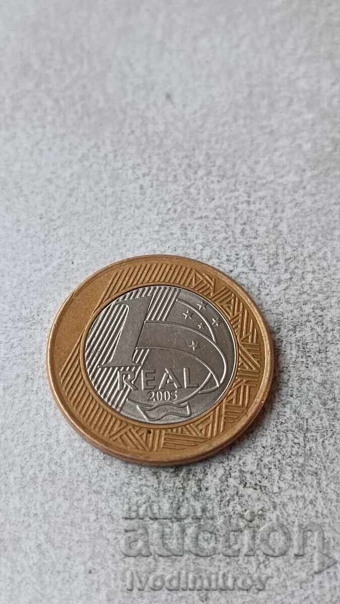 Brazilia 1 real 2005 Brazilia 1 real 2005