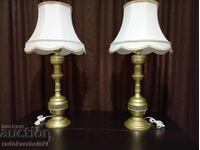 Set două lămpi antice mari - lampă