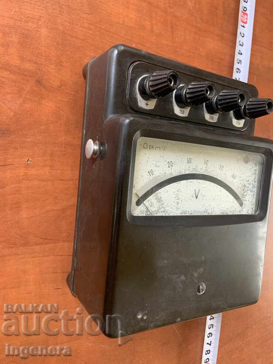 INSTRUMENT DE MĂSURARE VOLTMETRU BACELIT - 5