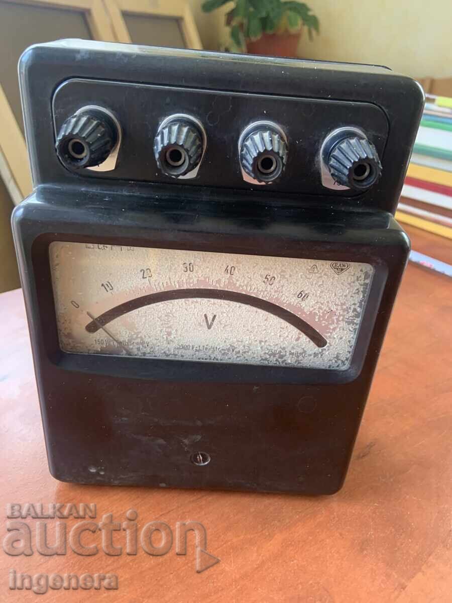 INSTRUMENT DE MĂSURARE VOLTMETRU BACELIT - 6