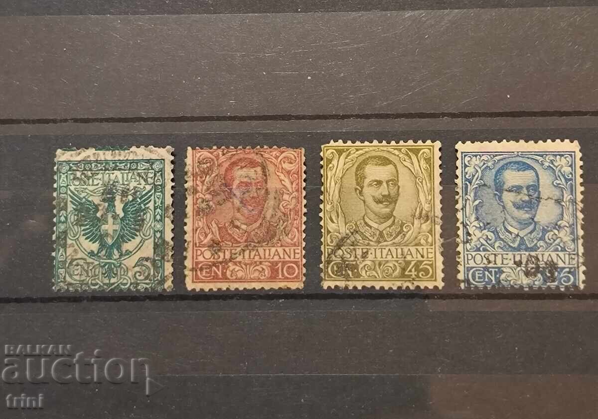 Italy 1901 Eagle with Coat of Arms - Victor Emmanuel III