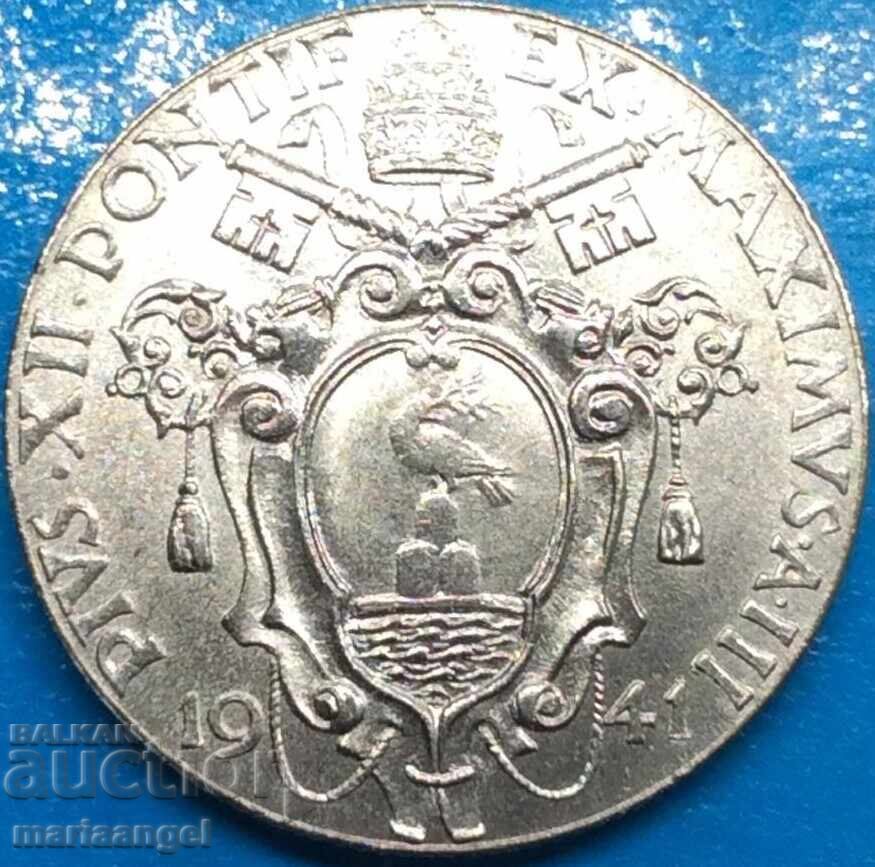 1 лира 1941  Ватикан 3 - 6