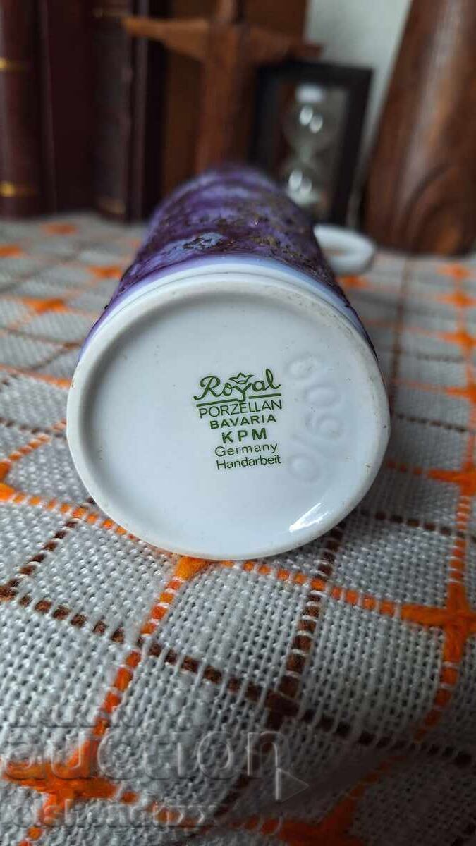 Livrarea Vază din porțelan Royal KPM Bavaria, 1971, Germania de Vest