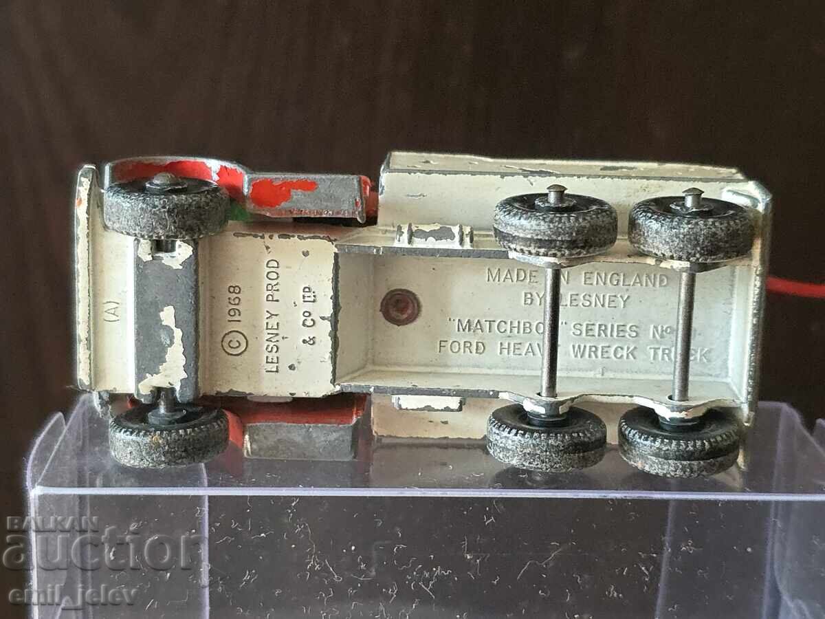 LESNEY Matchbox - 71C Ford Wreck Truck 1968-1969 - 6