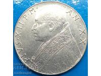 Vatican 100 lire 1958 Vatican