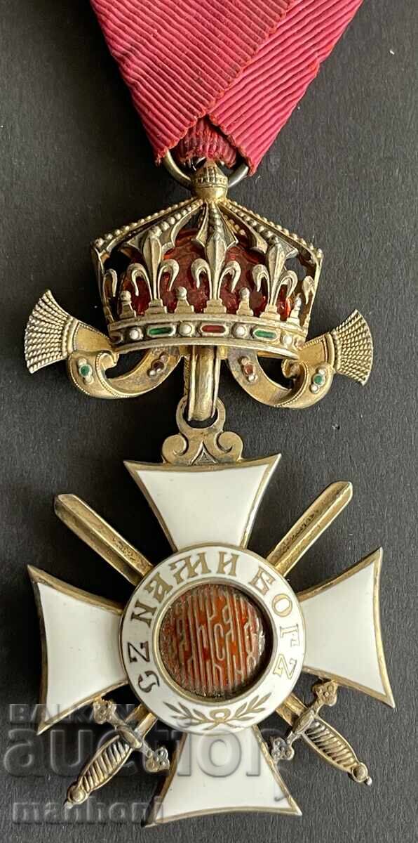 Auction  6213 Kingdom of Bulgaria Order of St. Alexander with Swords in the Center