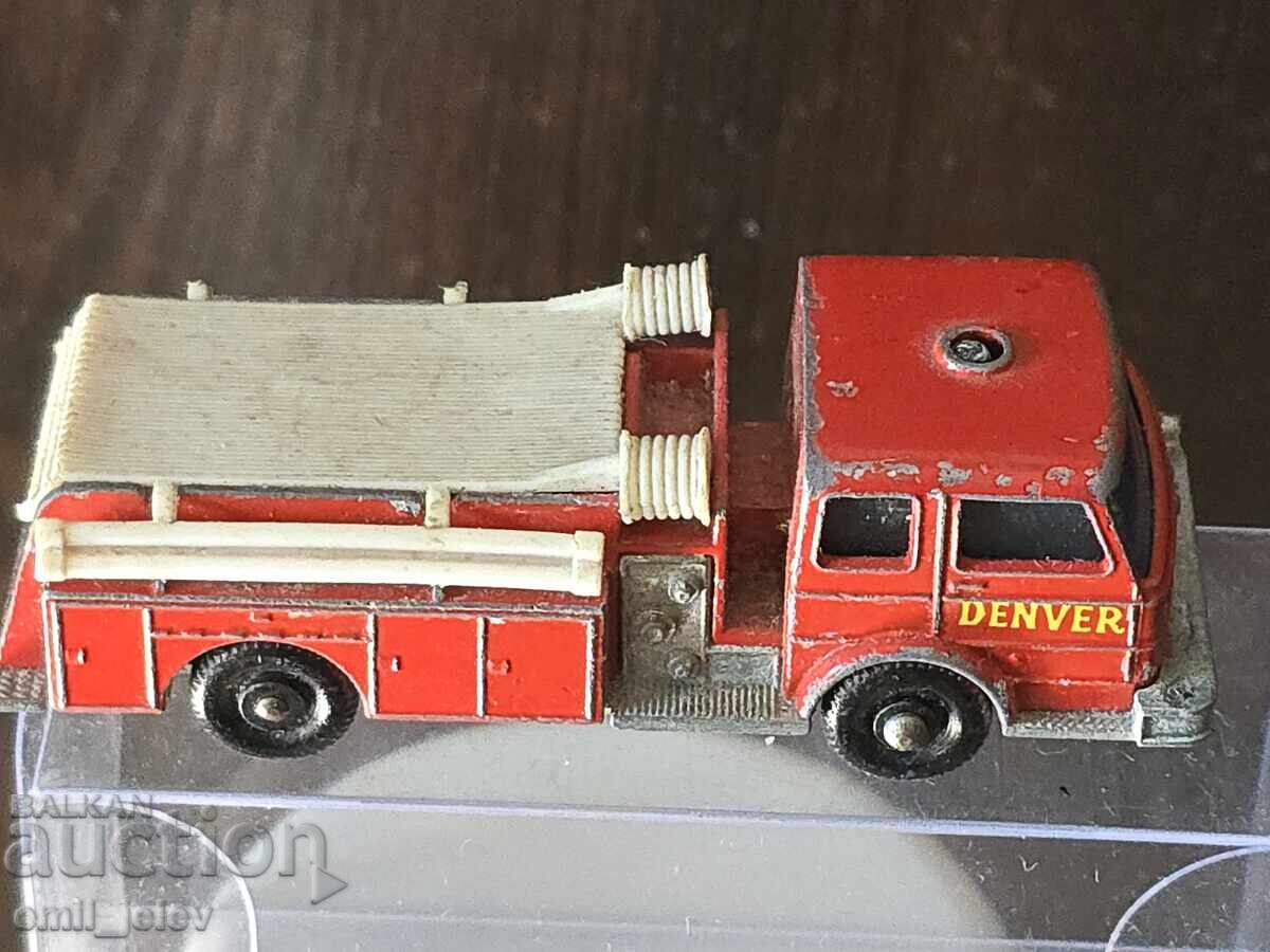LESNEY Matchbox-29C Fire Pumper Truck 1966-1969 - 5