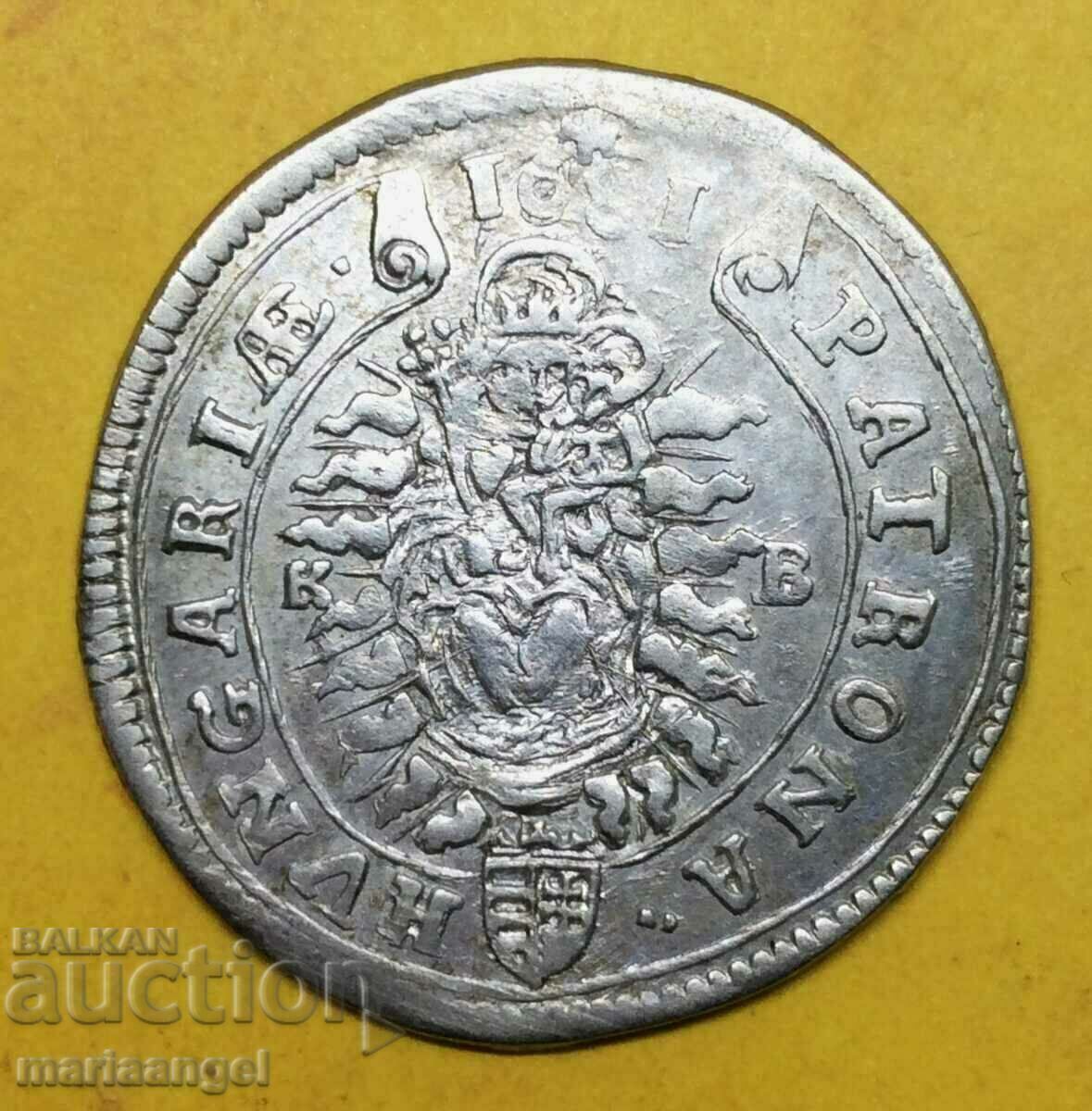 Austria XV cruiser 1681 Kremnitz Leopold I 30mm with price 190.00 BGN | € 97.15 Austria XV cruiser 1681 Kremnitz Leopold I 30mm with price 190.00 BGN | € 97.15