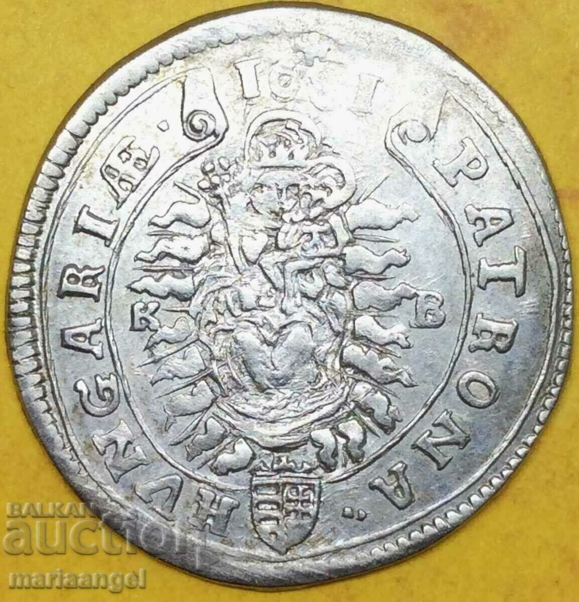 Austria XV cruiser 1681 Kremnitz Leopold I 30mm - 6 Austria XV cruiser 1681 Kremnitz Leopold I 30mm - 6