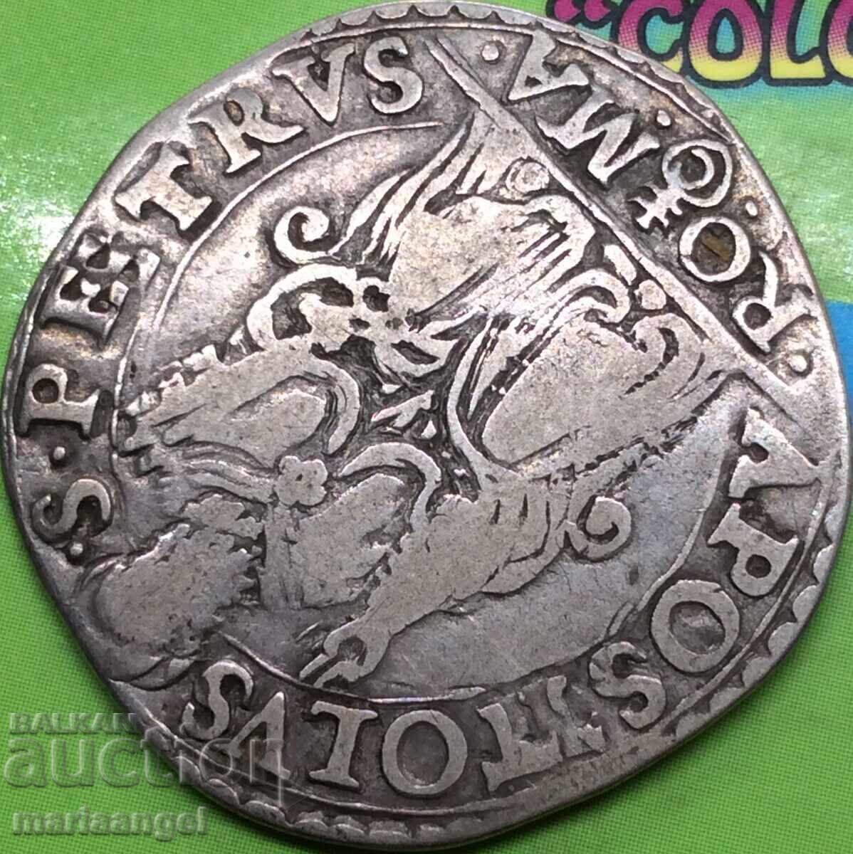 Auction  Teston Paul IV Vatican Rome silver