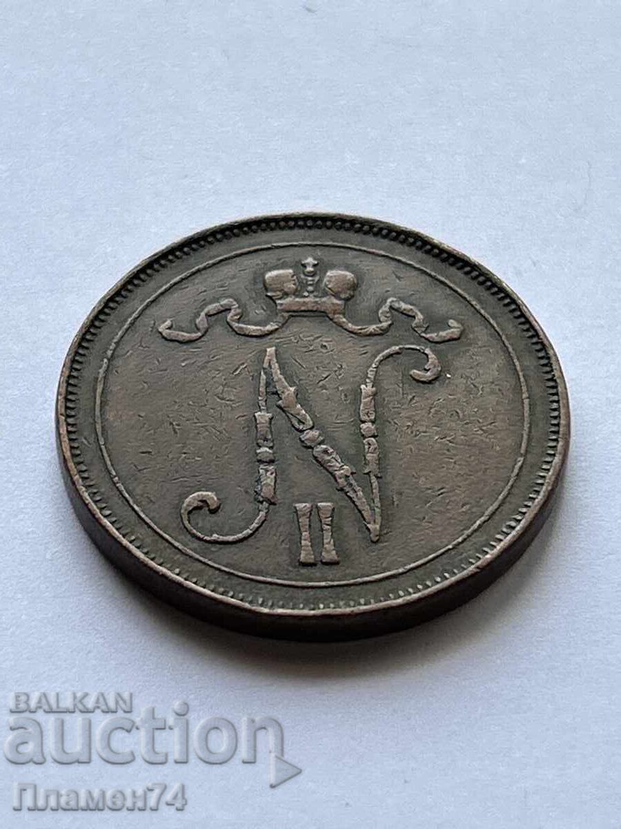 10 penni 1912 Finlanda cu preț 22.00 BGN | € 11.25 10 penni 1912 Finlanda cu preț 22.00 BGN | € 11.25