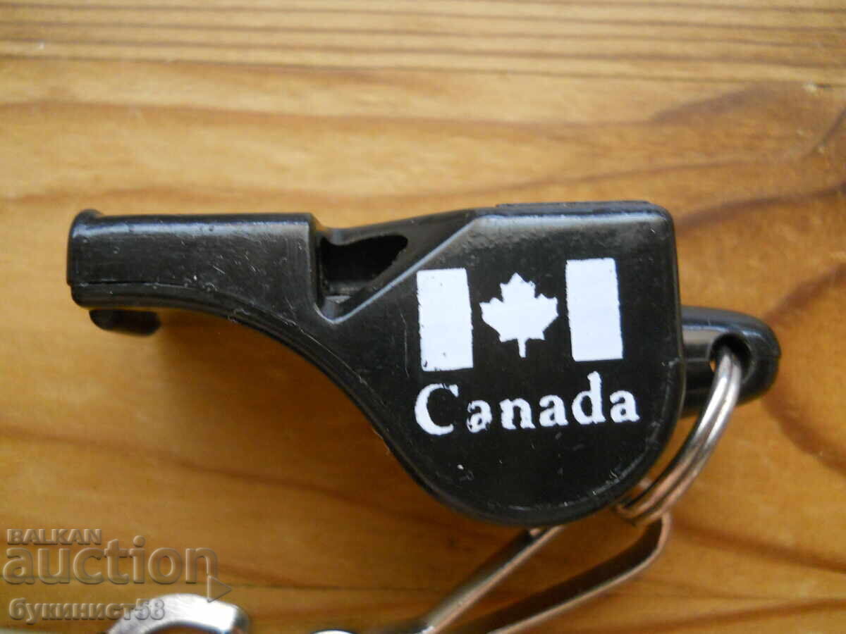 Whistle of a Hockey Referee - Canada