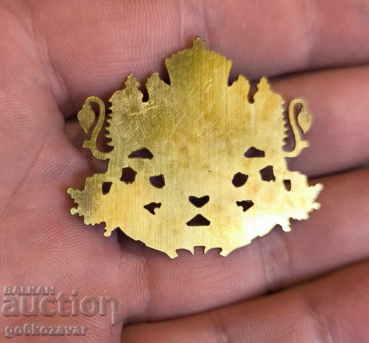 Аукцион Герб на Република България, Жълт метал, знак !